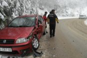 Uludağ Yolu Trafik Kazasına Müdehale