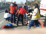 Sirameşeler Trafik Kazasına Müdehale