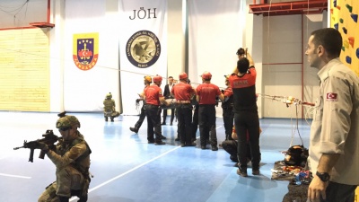 Jandarma Özel Harekat ve Jandarma Arama Kurtarma İle Ortak Tatbikat