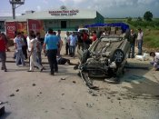 Babasultan Köyü Trafik Kazası ilk Müdehale