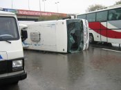 Uludag Universitesi Köprülü Kavşak, Trafik Kazası