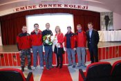 EMİNE ÖRNEK KOLEJİNDE AFET YÖNETİMİ EĞİTİMİ