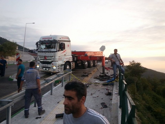 Uludağ Otobüs Kazasına Müdahale