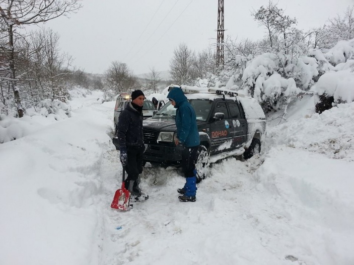 Yolda Kalan DOHAD Aracını Kurtarma Operasyonu