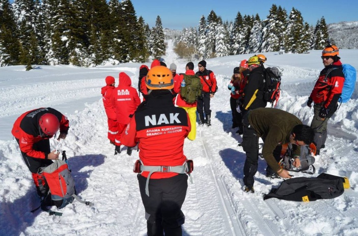 RRA-NAK Uludağ Ortak Kış Tatbikatı