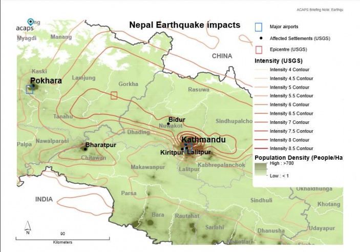 Nepal Katmandu Depremi