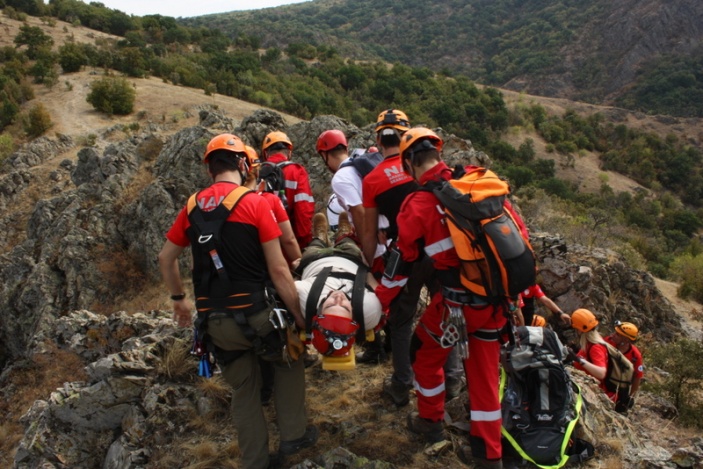 UVSAR-NAK Uluslararası Arama Kurtarma Tatbikatı Galati-Romanya 2015