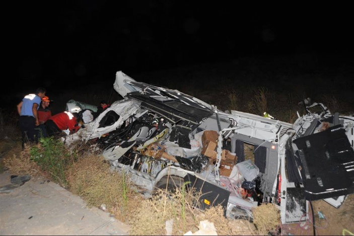 Bilecik Çevre Yolu Trafik Kazasına Müdahale