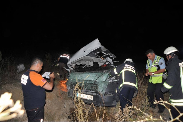 Bilecik Çevre Yolu Trafik Kazasına Müdahale