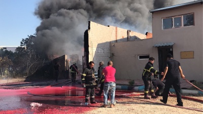 Yaylacık Boya Fabrikası Yangın Söndürme Operasyonu