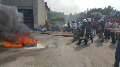 2017 Gönüllü İtfaiyecilik Eğitimi Başarıyla Tamamlandı